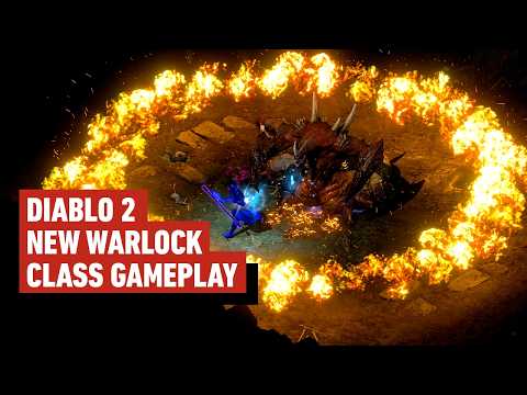 New Diablo 2 Resurrected Warlock Class Gameplay