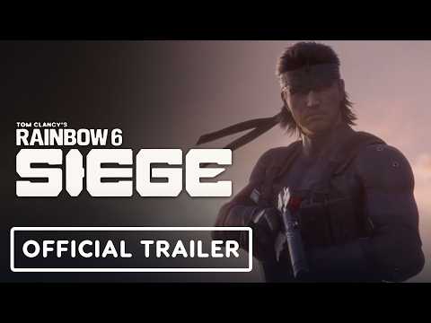 Rainbow Six Siege – Official Solid Snake Reveal Trailer
