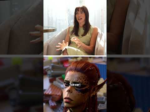 Lae’zel steps on Lego 😭