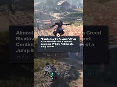 Assassin’s Creed Shadows FINALLY gets… a jump button?