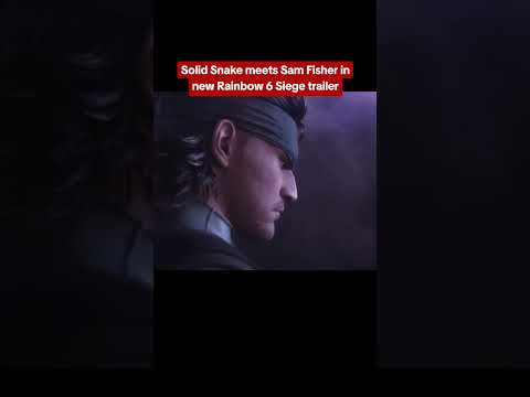 Solid Snake meets Splinter Cell’s Sam Fisher in Rainbow Six Siege