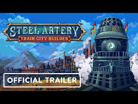 Steel Artery: Train City Builder – Official Announcement Trailer