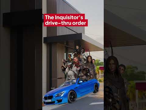 The Inquisitor visits a drive-thru 🍔