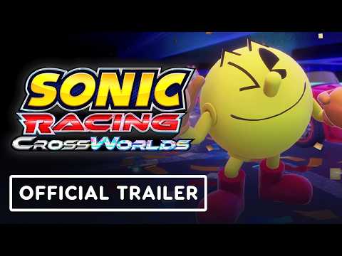 Sonic Racing: CrossWorlds – Official Pac-Man Pack Trailer
