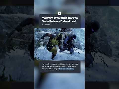 Marvel’s Wolverine game is coming out in September!