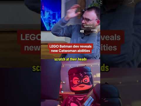 You can play as a CAT (as Catwoman) in LEGO Batman #ignfanfest Presented by NTE and HyperX
