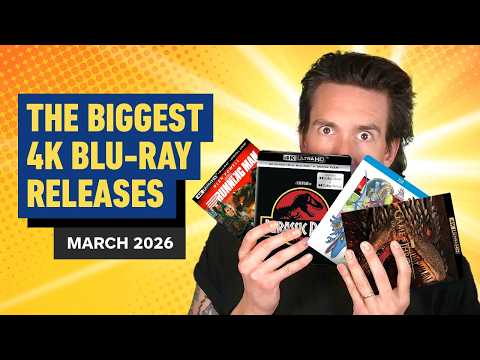 The Biggest 4K Blu-ray Releases in March 2026 Including Jurassic Park and Game of Thrones
