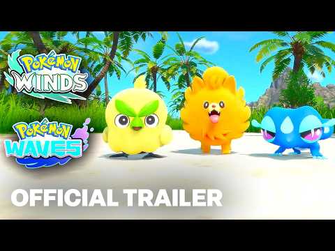 Pokemon Winds and Pokemon Waves – Official Announcement Trailer (Gen 10 is Here)