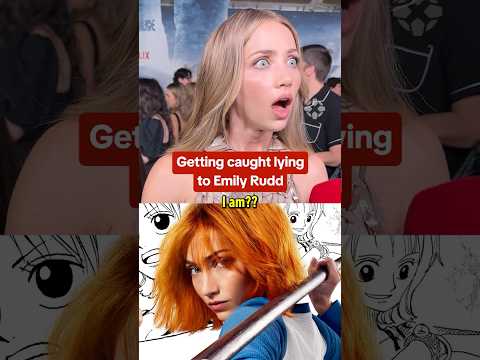 Lying to Nami on the One Piece red capret