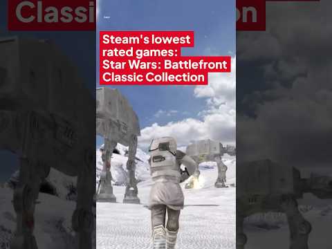 Star Wars: Battlefront Classic Collection – Steam’s lowest rated games