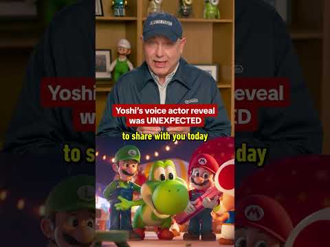 Yoshi’s voice actor is WILD