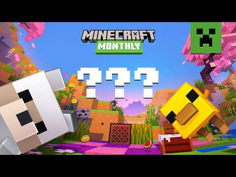 REVEALING NEXT GAME DROP NAME! | MINECRAFT MONTHLY