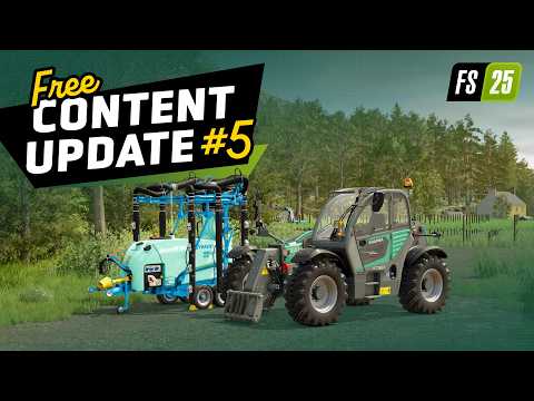 Content Update #5 feat. Patch 1.17 | Farming Simulator 25