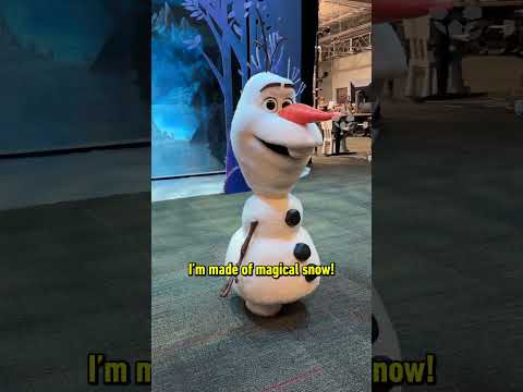 Olaf from Frozen comes to LIFE