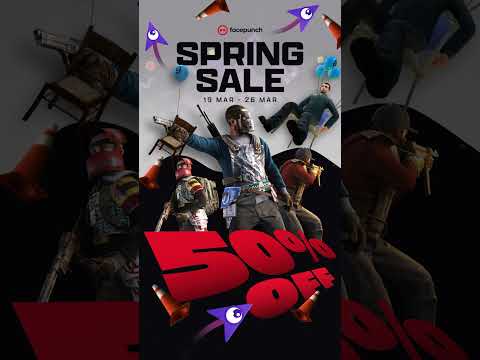 The Steam Spring Sale is here! Rust will be 50% off between 19th – 26th March. 🌻☢️🐰