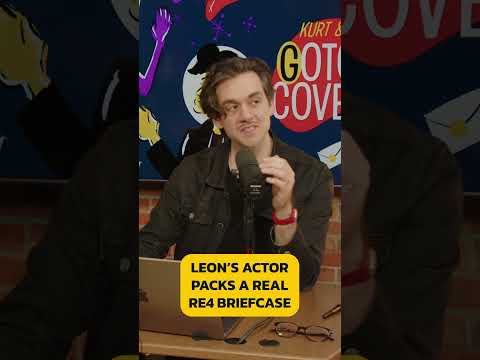 Leon S. Kennedy actor Nick Apostolides Packs A Real RE4 Briefcase.