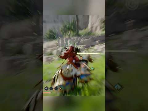 Horse Drift COMBAT In Crimson Desert