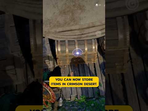 You Can Now STORE Things In Crimson Desert
