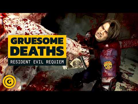 Leon and Grace Death Montage in Resident Evil Requiem