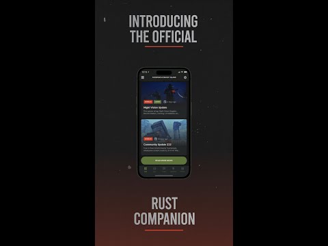 RUST+, the ultimate Rust companion app. ☢️📲🚨