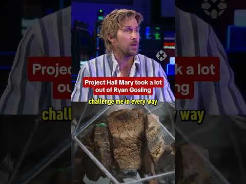 Ryan Gosling went THROUGH it for Project Hail Mary