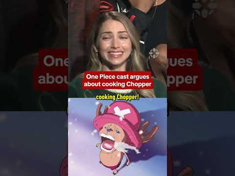 One Piece cast can’t bring themselves to eat Chopper (some of them, anyway)