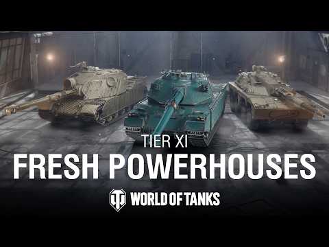 New Tier XI Power: Gorilla, Fauteur, Executor | World of Tanks