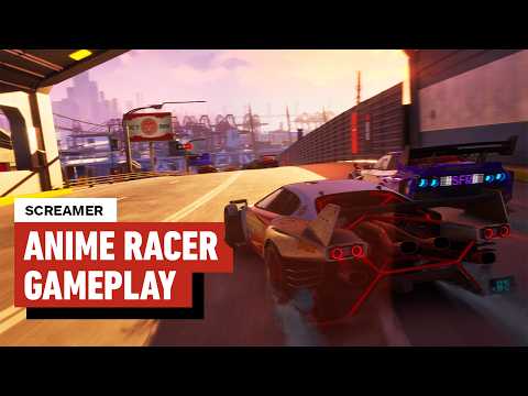 Screamer – Blazing Fast Anime Racing Gameplay