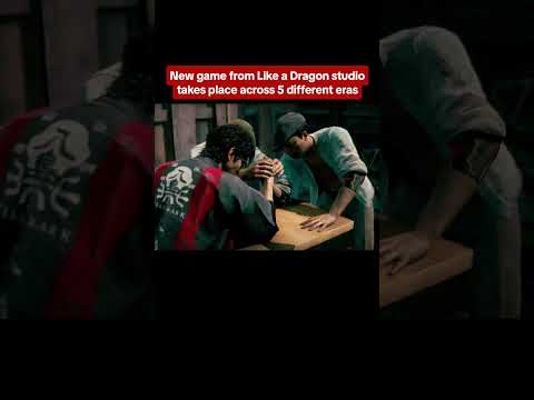 Yakuza studio has a new game that has a LARGE scope