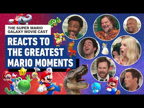 The Super Mario Galaxy Cast Reacts to the Greatest Mario Moments