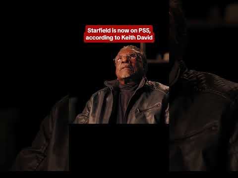 Starfield drops on PS5 today and Keith David is here to tell you what Starfield is.