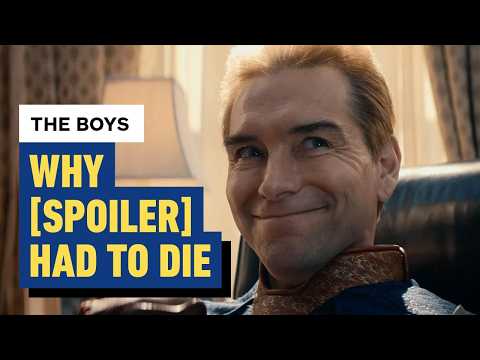 The Boys Showrunner Eric Kripke on Why [Spoiler] Had to Die