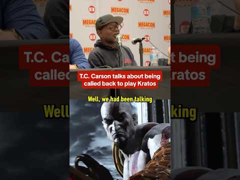 Kratos actor T.C. Carson says he was called back to play Kratos after “they let me go prematurely”