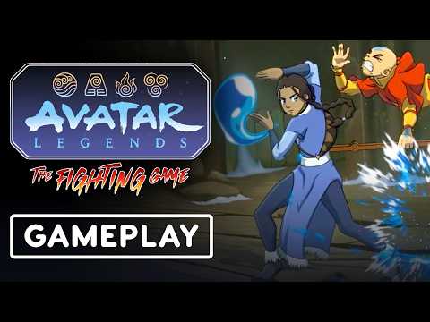 Avatar Legends: The Fighting Game – Official Katara vs. Aang Match 2 Gameplay