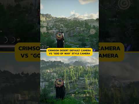 “God Of War” Camera In Crimson Desert