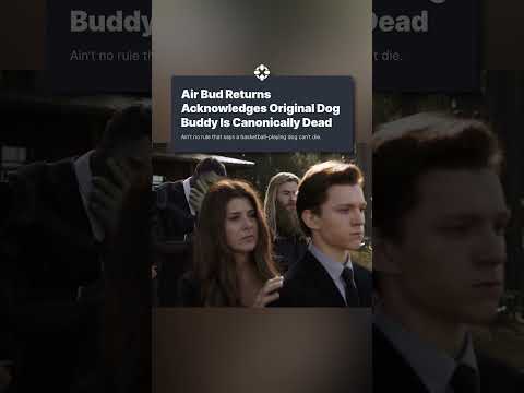 It brings us no joy to report that the OG Air Bud is dead in the Air Bud universe. #airbudreturns