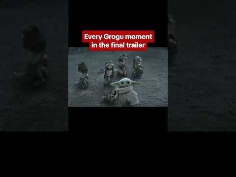 Oops! All Grogu. #starwars #cinemacon #movie #trailer #themandalorianandgrogu #grogu #ign #edit