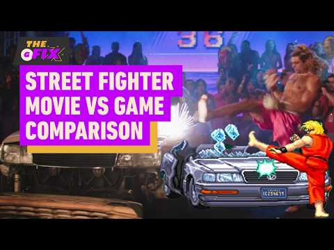 Street Fighter Movie Trailer Vs. Game Reference Side-By-Side Comparison – IGN Daily Fix