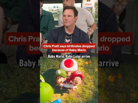 Fun Fact: Baby Mario & Baby Luigi were the reason birthrates dropped in 1995. #supermariomovie #ign