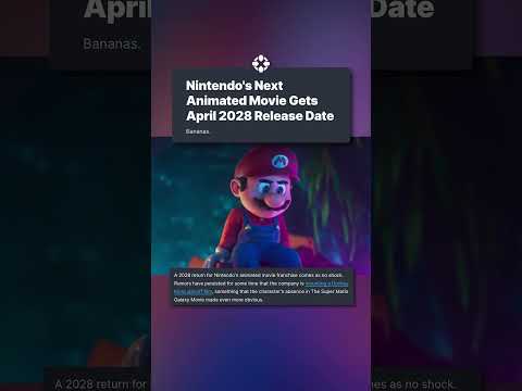 Donkey Kong movie in 2028?
