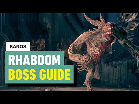 Saros: How to Defeat Rhabdom (Third Boss Guide)
