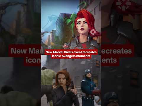 Marvel Rivals paying tribute to the Avengers movie