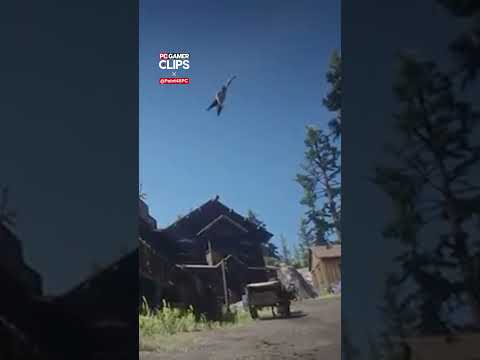 The Strawberry “Cartapult” in RDR2 🤕