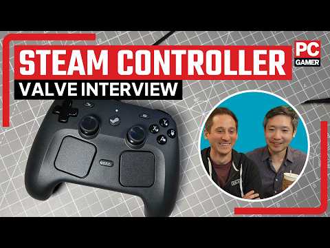 Steam Controller pricing, customisation, stock & more | Valve interview