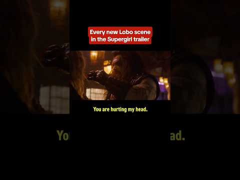 Here’s our best look yet at Lobo from the Supergirl trailer! #lobo #jasonmomoa #supergirl #trailer