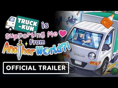 Truck-kun is Supporting Me from Another World?! – Official Reveal Trailer
