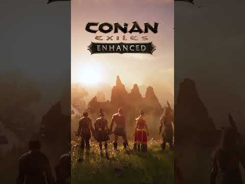 Conan Exiles Enhanced –  Launch Trailer #gaming #survivalgame #steam #conanexiles #gameupdate