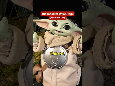 Ultimate Grogu has over 250 different animations and sounds! #starwars #grogu #hasbro #demo #ign
