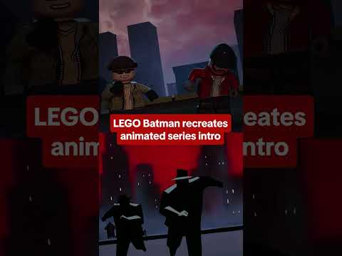 LEGO Batman honors The Animated Series