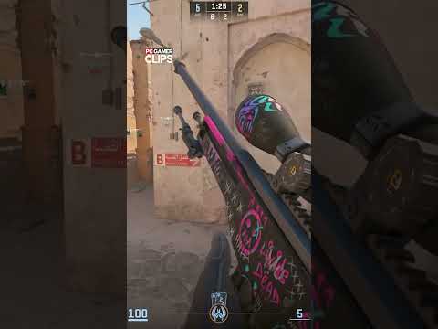 Double AWP headshots through smoke 👀